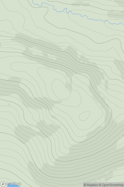 Thumbnail image for Quarry Hill [Firth of Forth to the River Tweed] showing contour plot for surrounding peak